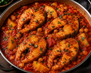 Moroccan Style Fish