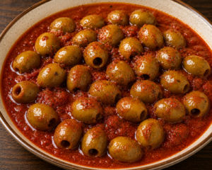 Olives in Red Sauce